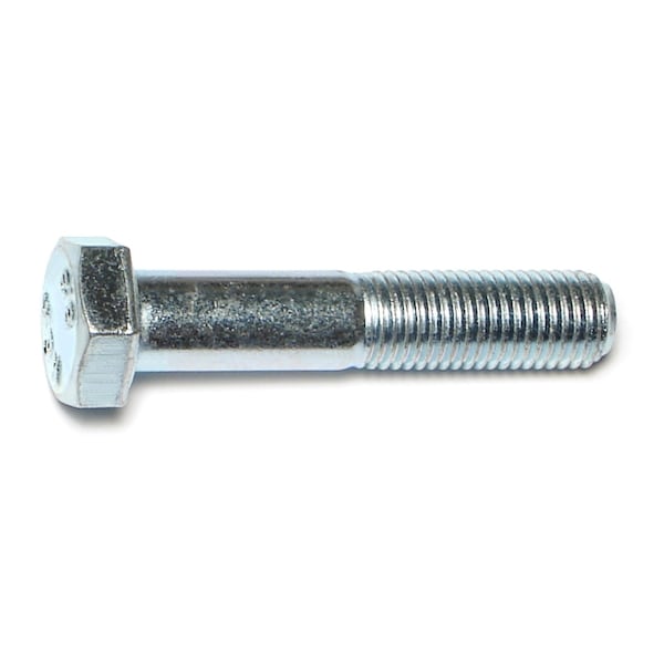Midwest Fastener Class 8.8, M12-1.50 Hex Head Cap Screw, Zinc Plated Steel, 60 mm L, 15 PK 51375 - main